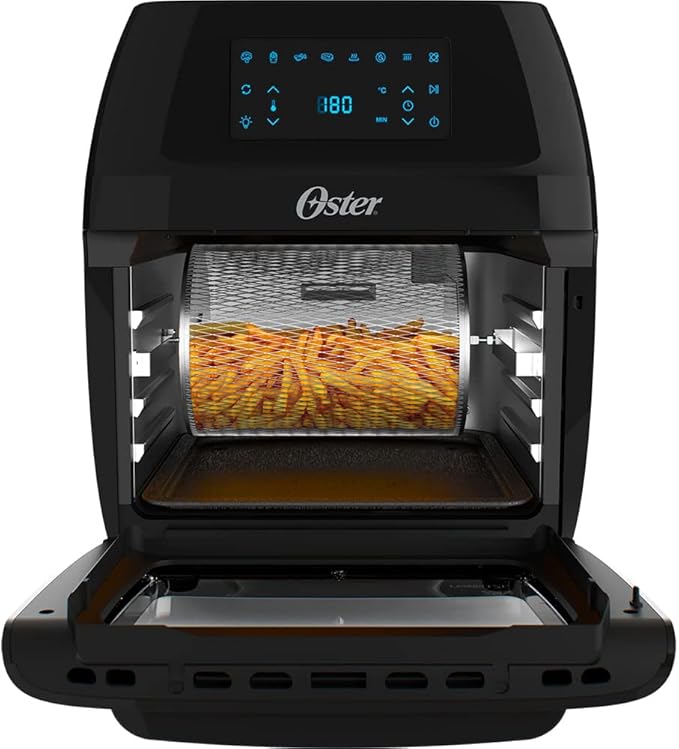 Oster OFRT780 Fritadeira forno 3 em 1 1800 W ‎Preto - Completo