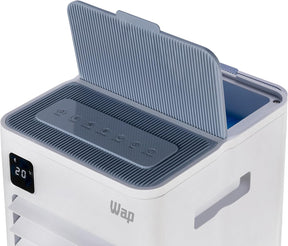 WAP Climatizador de Ar Torre CONTROL DIGITAL 3 em 1 Timer de até 12h 8 5 Litros 100W - Elegante