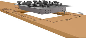 Cooktop Mueller 4 Bocas de Alumínio com Queimador Ultra Chama MCG4BK - Premium