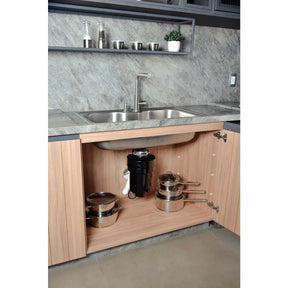 Triturador de Resíduos Alimentares Tramontina para Cubas ou Pias com Furação para Válvula de 4 1/2" com Potência de 0 75 HP 127 V - Versátil