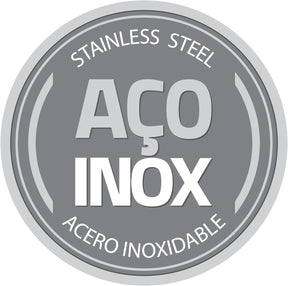 Jogo de Panelas de Aço Inox 6 peças Solar Tramontina - Premium