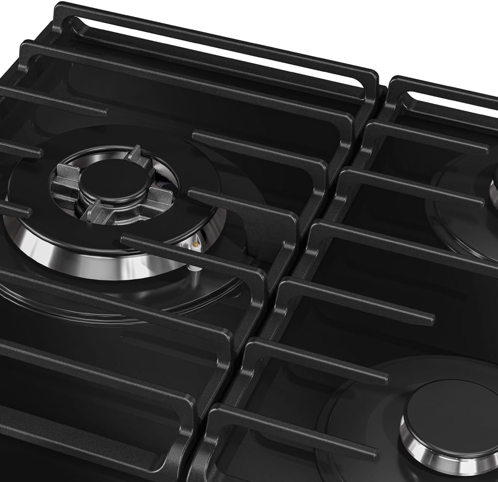 Cooktop Mueller 5 Bocas 77cm com Grade Dupla MCG5BM Bivolt - Elegante