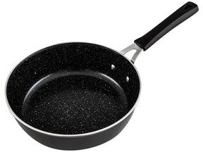 Jogo de Panelas Tramontina Glenz em Alumínio com Revestimento Interno em Starflon Crystals e Externo Esmaltado Preto 05 Peças - Alta Performance