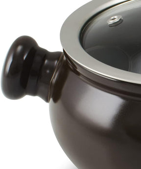 Conjunto De Panelas Premiere Joy 5 Peças Chocolate Ceraflame - Elegante