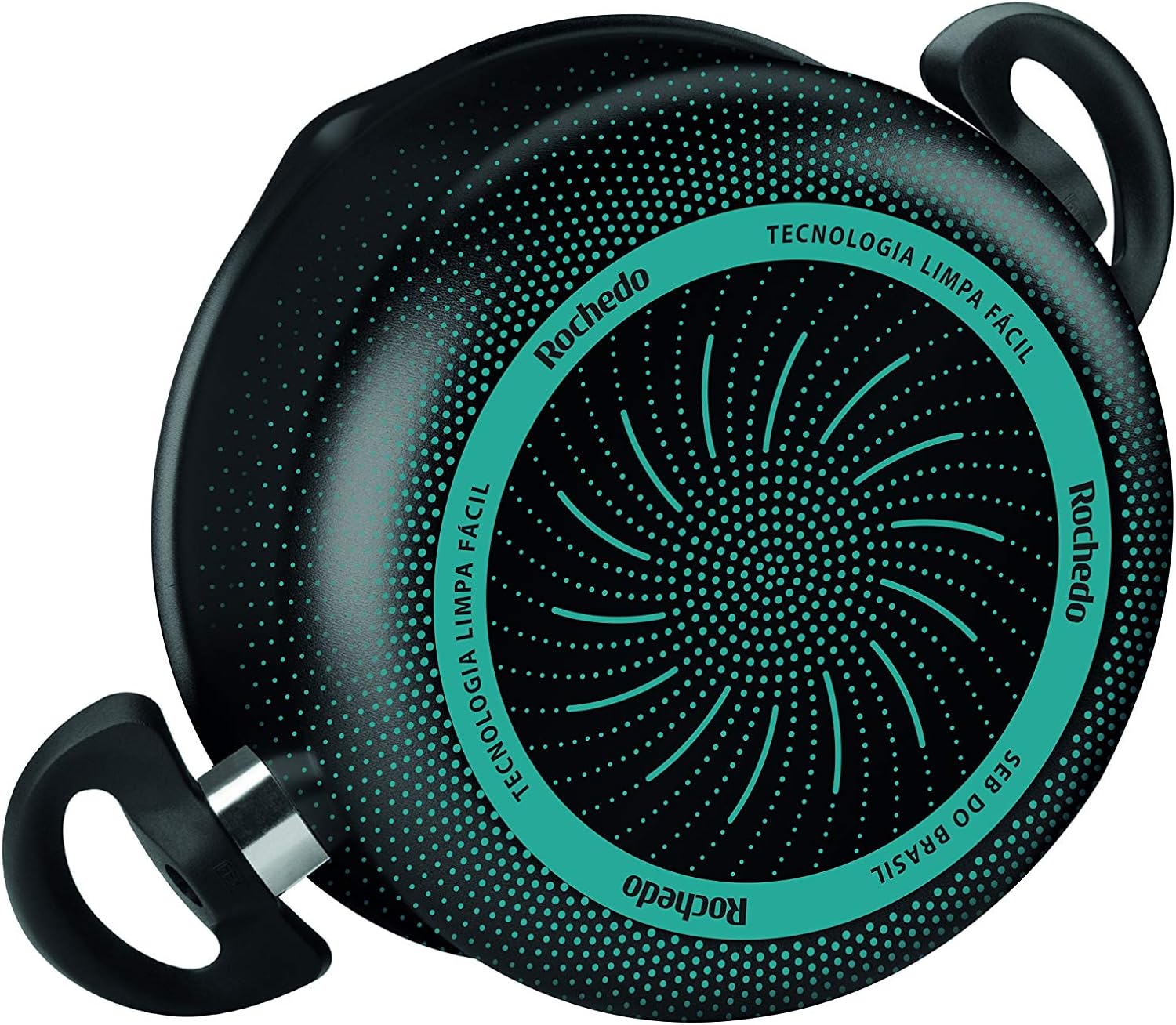 Conjunto Smart 6 Pçs Com Ppfe Rochedo Preto E Azul No Voltagev - Moderno