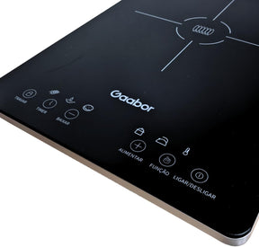 Cooktop Elétrico Gaabor Por Indução 2000w 1 Boca Touch Screen - Elegante