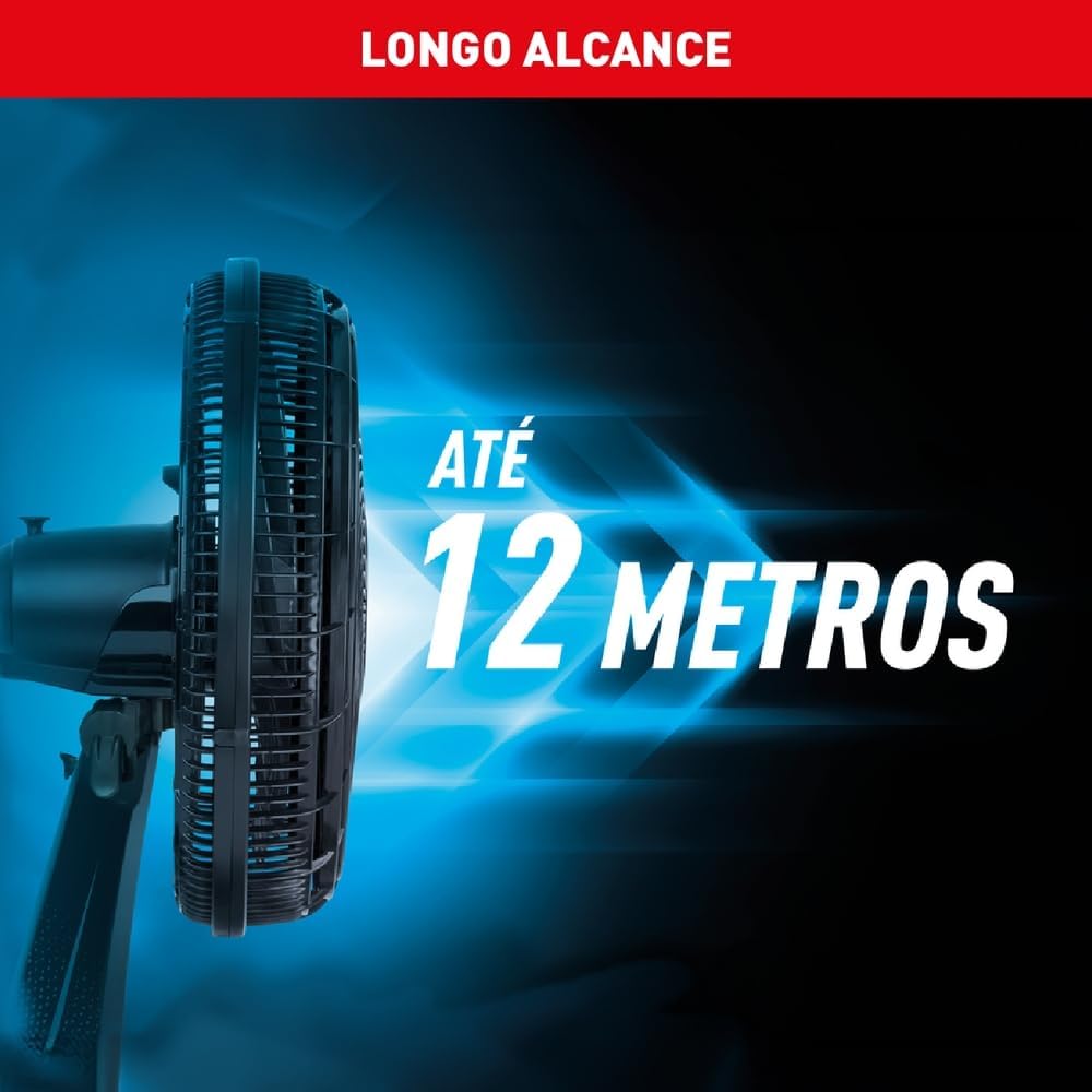 Ventilador Arno X treme 9 Mesa Repelente 9 pás 160W 40cm - Elegante