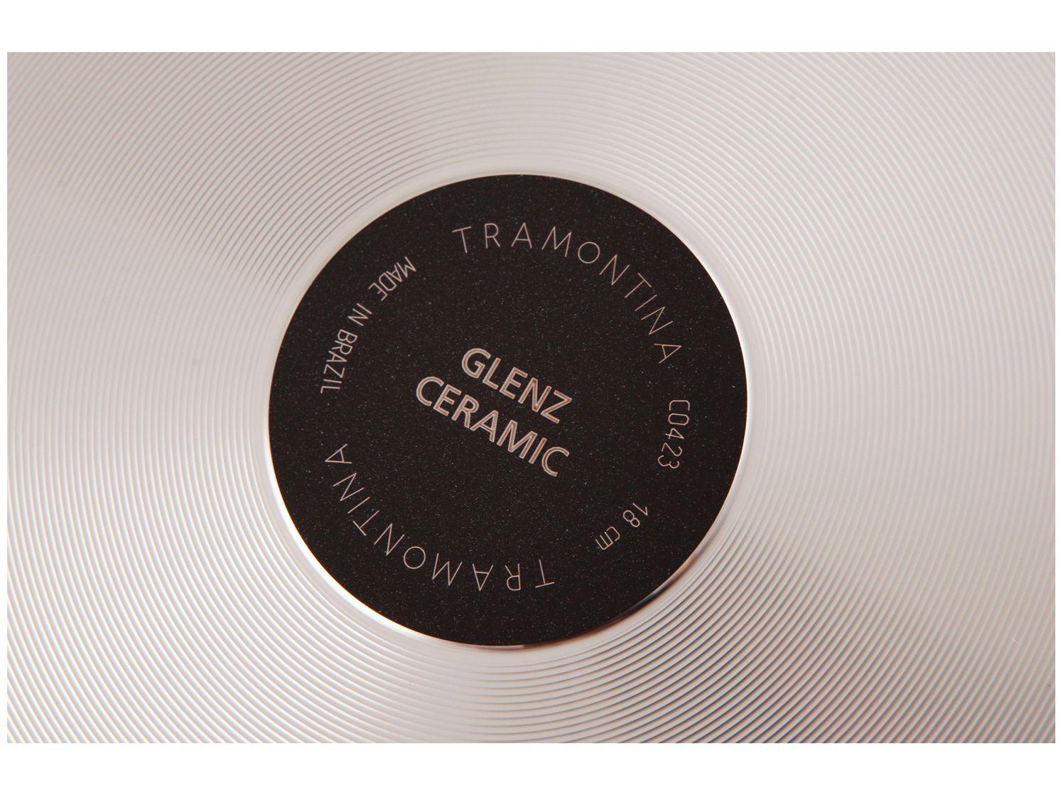 Jogo de Panelas Tramontina Glenz em Alumínio com Revestimento Interno em Starflon Crystals e Externo Esmaltado Preto 05 Peças - Alta Performance